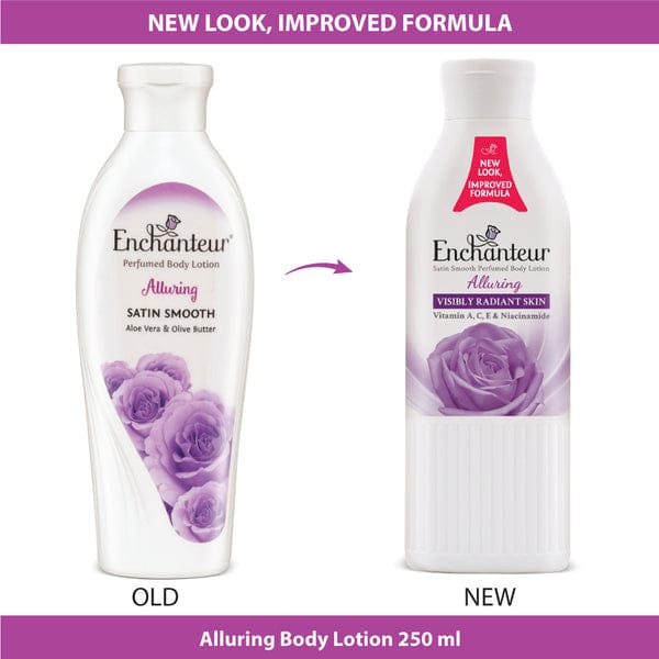Enchanteur body lotion 250ml  ,Allurng body lotion